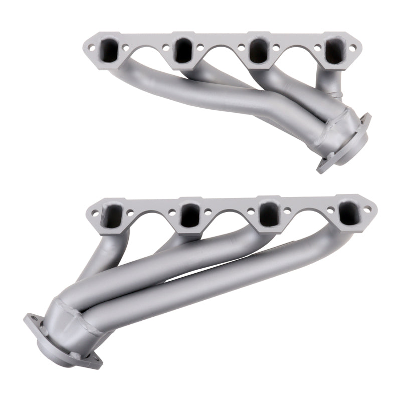 BBK 1511 79-93 Mustang 351 Swap Shorty Unequal Length Exhaust Headers - 1-5/8 Titanium Ceramic