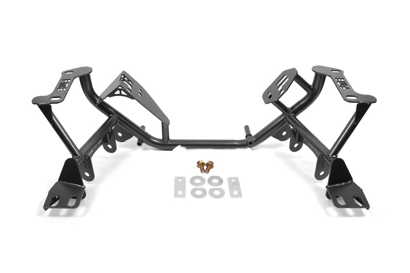 BMR Suspension KM731H BMR 79-95 Ford Mustang K-Member Standard Version w/ Coilover Perches - Black Hammertone