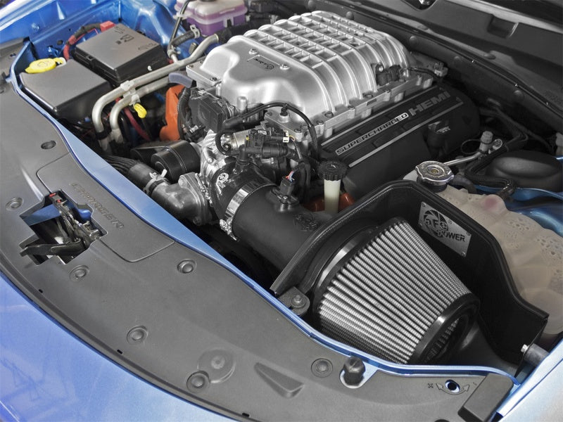 aFe 51-12802 MagnumFORCE Intakes Stage-2 PDS AIS 15-16 Dodge Challenger SRT Hellcat 6.2L V8 (sc)
