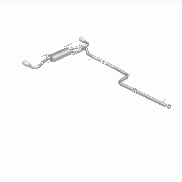 Magnaflow 15146 MagnaFlow 10-12 Mazda 3 L4 2.5L Hatchback Split Rear Exit Stainless Cat Back Performance Exhaust