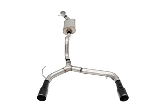 CORSA Performance 21204BPC Corsa 21-25 Ford Bronco 2.3L 2-Door 2.75in Cat-Back Dual Rear Exhaust w/ 4in Straight-Cut Black Tips