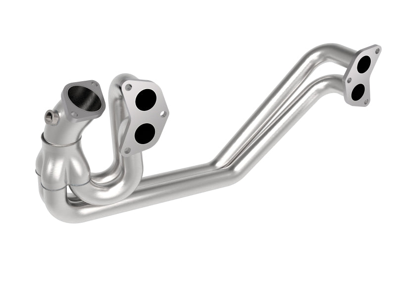 aFe 48-36803 Power Twisted Steel Long Tube Header 02-19 Subaru Impreza WRX/STI/Legacy (Unequal Length)