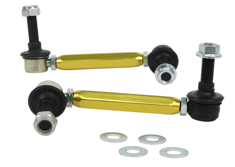 Whiteline KLC180-155 Universal Sway Bar - Link Assembly Heavy Duty 150mm-175mm Adjustable Steel Ball