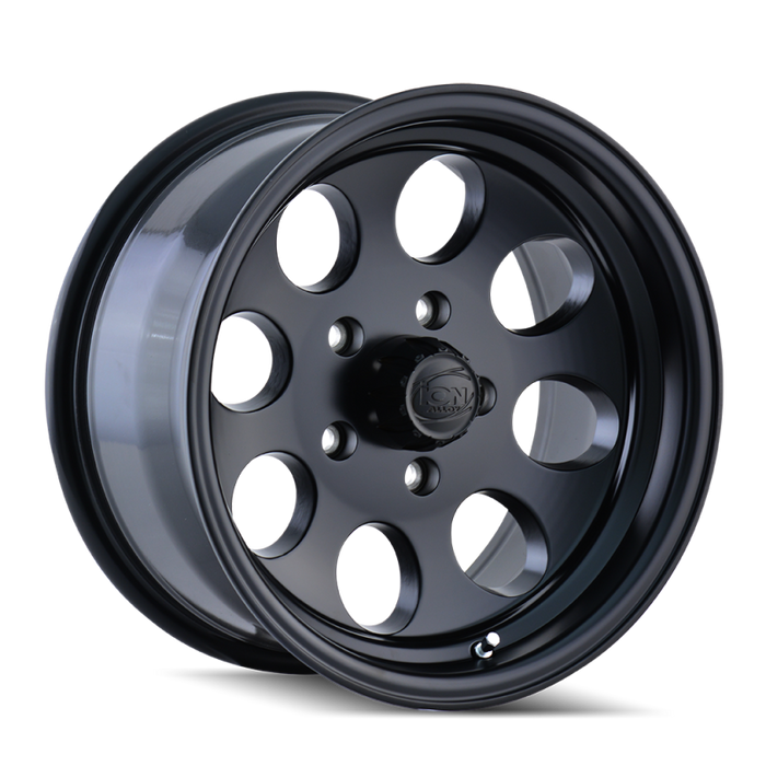 ION Wheels 171-7981MB ION Type 171 17x9 / 8x165.1 BP / 0mm Offset / 130.8mm Hub Matte Black Wheel