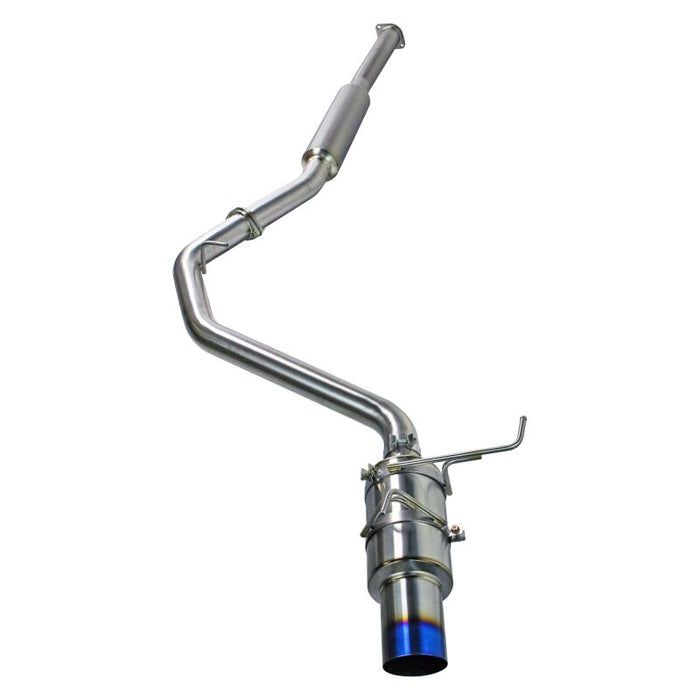 Remark RK-C1076S-01TFC 15-21 Subaru WRX STI R1 Spec Cat-Back Exhaust Single Exit - Full Titanium (Resonated)