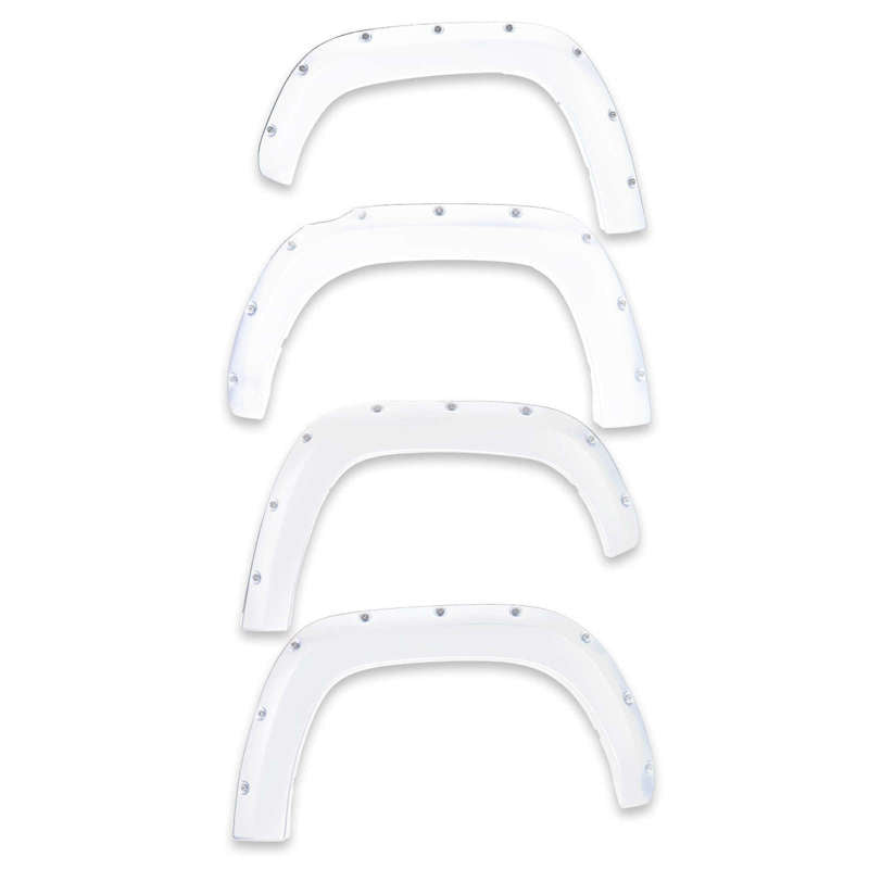 EGR 791574-GAZ 14+ Chev Silverado 6-8ft Bed Bolt-On Look Color Match Fender Flares - Set - Summit White