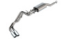 Borla 140975 2024+ Ford Ranger XLT S Type Catback System - Chrome Tip