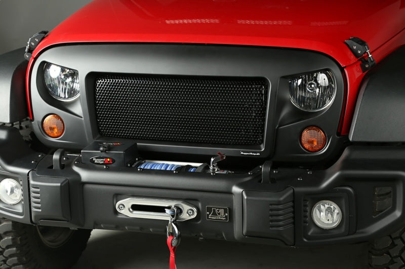 Rugged Ridge 12034.01 Spartan Grille 07-18 Jeep Wrangler JK