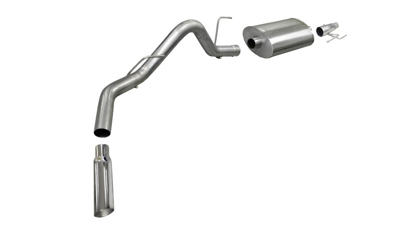 CORSA Performance 24392 Corsa 2011-2014 -13 Ford F-150 EcoBoost 3.5L V6 Polished Sport Cat-Back Exhaust
