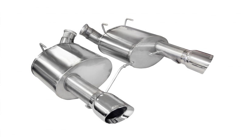 CORSA Performance 14317 Corsa 2011-2014 Ford Mustang GT/Boss 302 5.0L V8 Polished Xtreme Axle-Back Exhaust