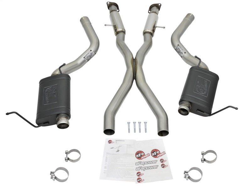 aFe 49-38059 MACHForce XP 12-17 Jeep Grand Cherokee WK2 SRT8 V8-6.4L 304SS Cat-Back Exhaust System