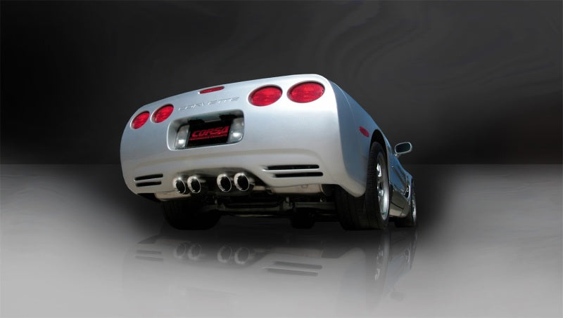 Corsa Performance 97-04 Corvette 5.7l Sprt Axle Back Exhaust Syste COR14111