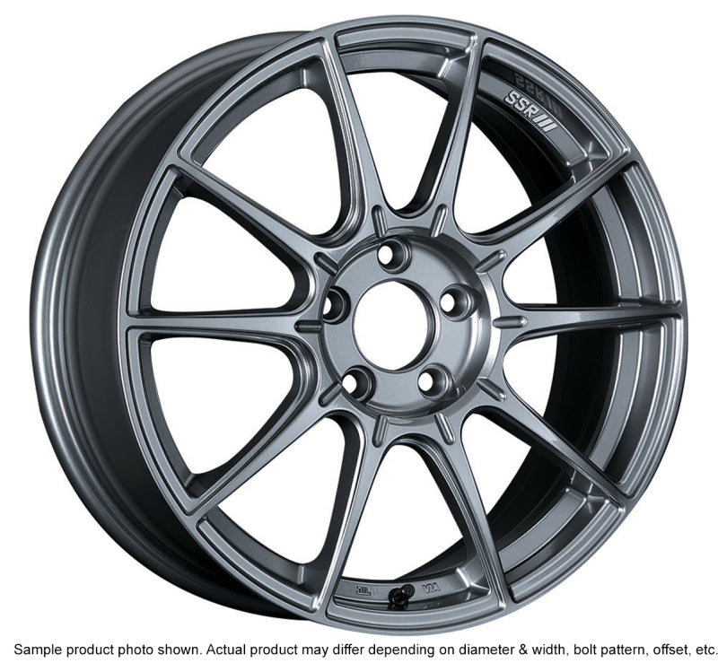 SSR XA17900+3805CDK GTX01 17x9 5x100 38mm Offset Dark Silver Wheel