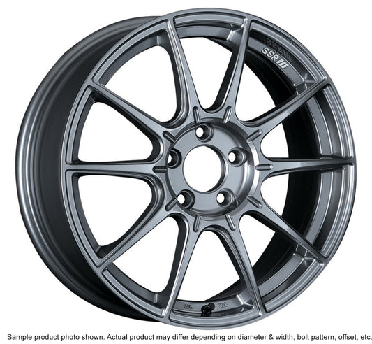 SSR XA17900+3805CDK GTX01 17x9 5x100 38mm Offset Dark Silver Wheel