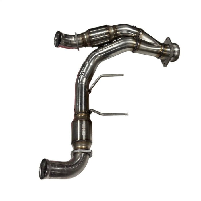 Kooks Headers 1371H430 Kooks 21-23 Ford F150 Coyote V8 5.0L 1-7/8in SS Header w/ GREEN Catted Connection Pipe
