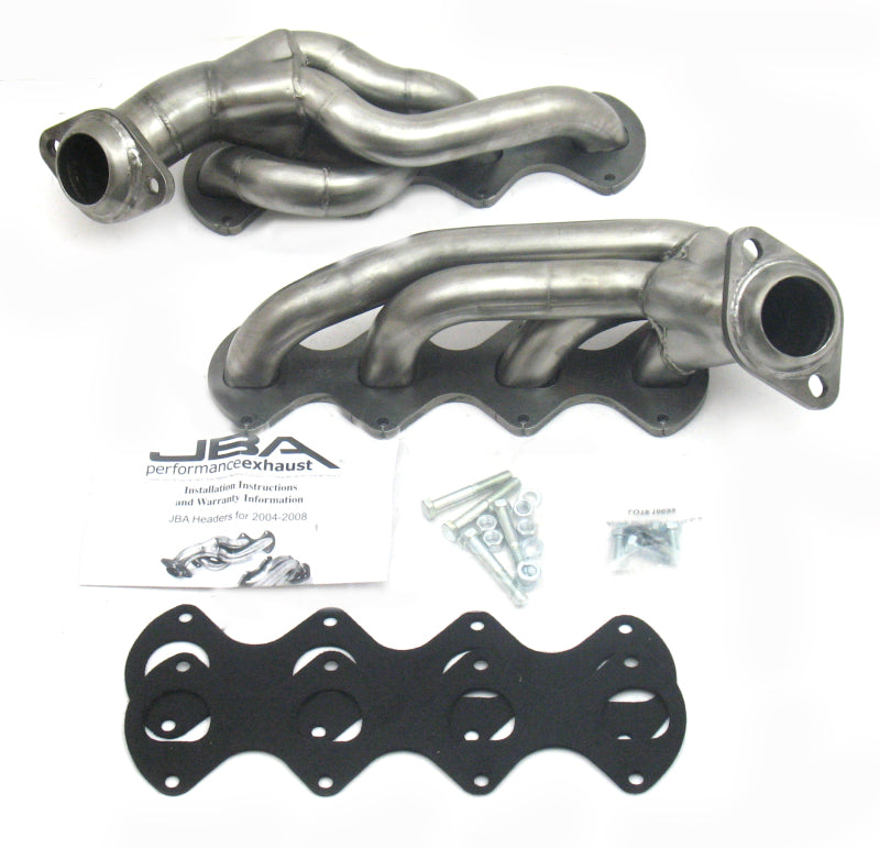 JBA 1676S 04-10 Ford F-Series 5.4L 3V 1-5/8in Primary Raw 409SS Cat4Ward Header