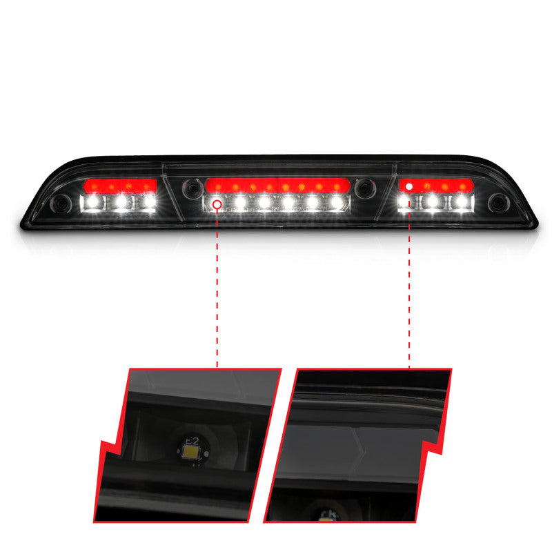 ANZO 531112 15-20 Ford F-150 - F-450 LED Third Brake Light - Black Housing/Smoke Lens