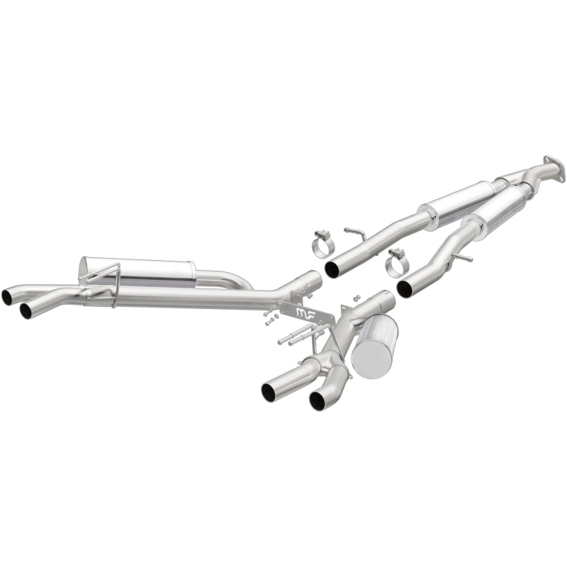 Magnaflow 19405 MagnaFlow Cat-Back Competition Exhaust 18-19 Kia Stinger L4-2.0LGAS Quad 2.5in Stainless Tips