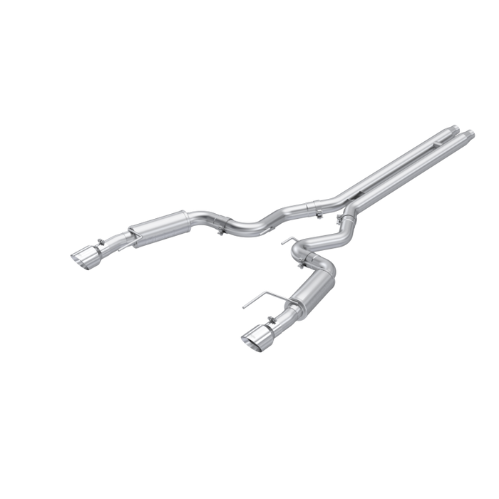 MBRP S7253AL 2024 Ford Mustang GT S650, 5.0L 3in Dual Split Rear Aluminized Steel