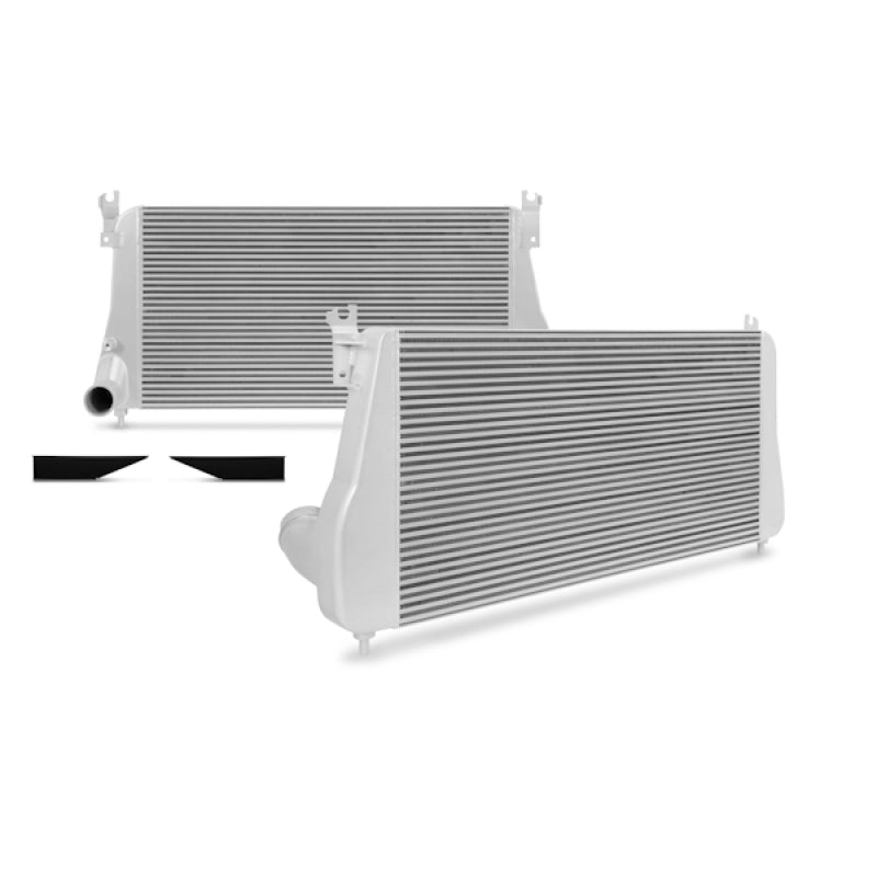 Mishimoto MMINT-DMAX-06KSL 06-10 Chevy 6.6L Duramax Intercooler Kit w/ Pipes (Silver)