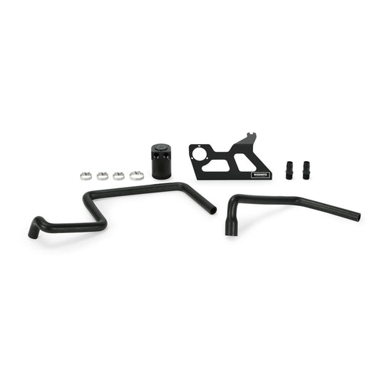 Mishimoto MMBCC-WR6-07PBE2 07-11 Jeep Wrangler JK Baffled Oil Catch Can - Black