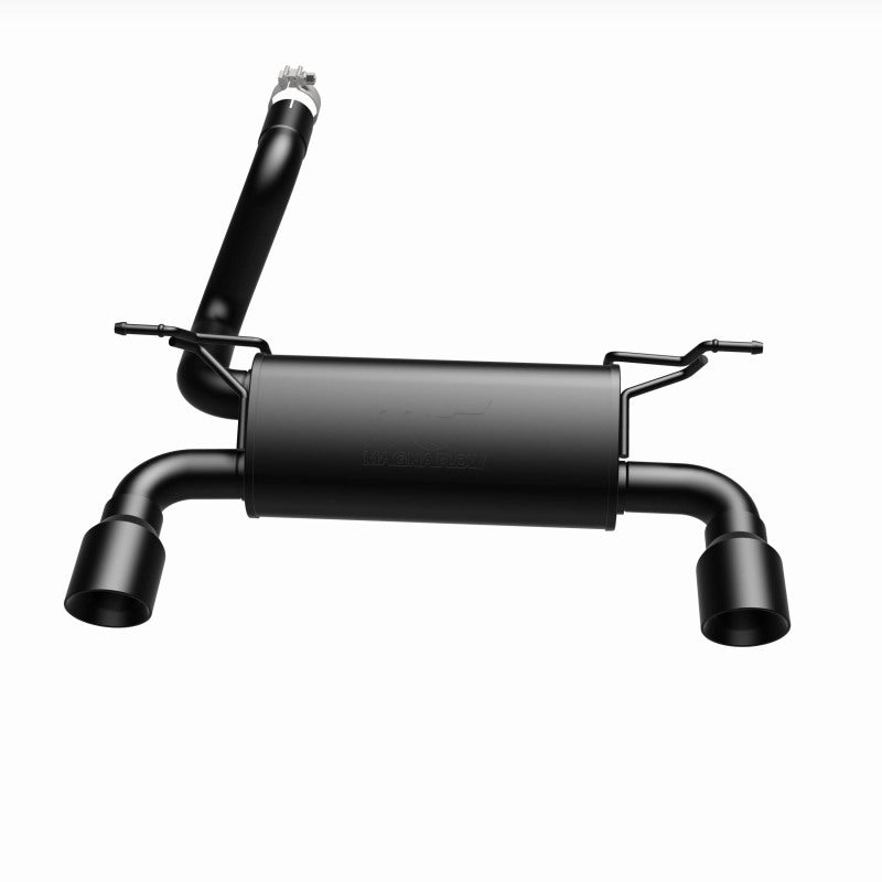 Magnaflow 19388 MagnaFlow 2018+ Jeep Wrangler 3.6L Dual Black Tip Axle-Back Exhaust