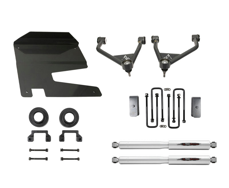Belltech 150212BK 2019-2021 Chevrolet Silverado / Sierra 4wd 4in Lift Kit Shocks Only