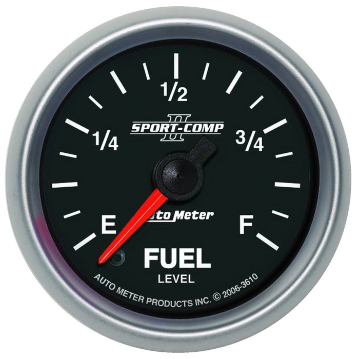 Autometer ATM3610 2-1/16in S/C II Fuel Level Gauge