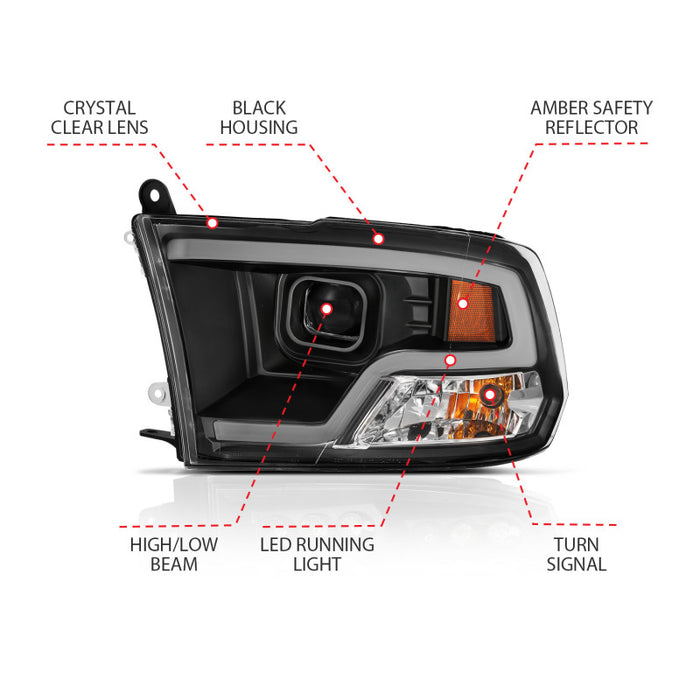 ANZO 111404 ANZ LED/Projector Headlights