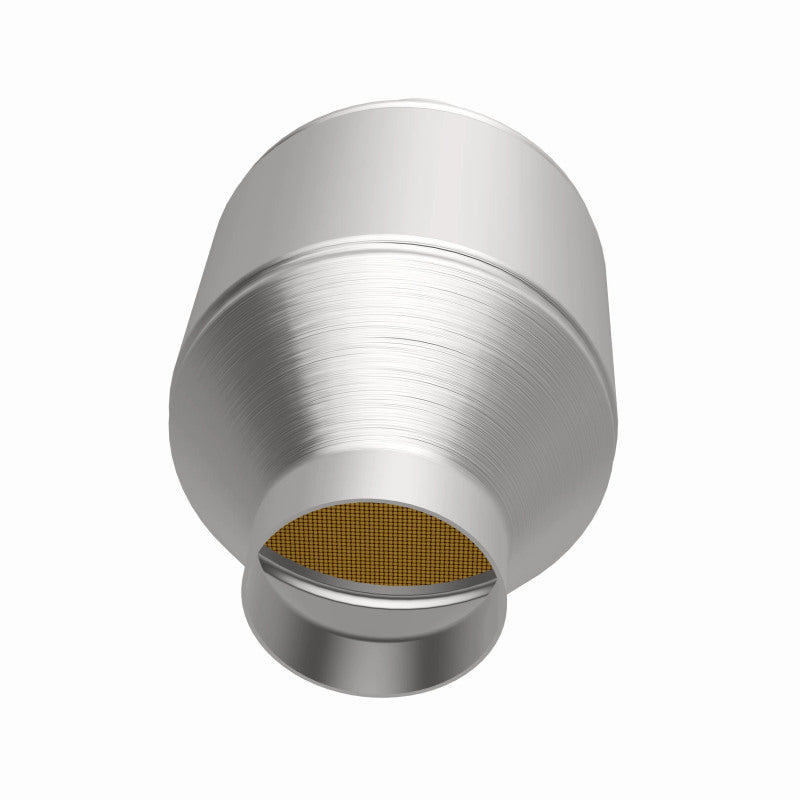 Magnaflow 51656 MagnaFlow Conv Univ 2.5in Inlet/Outlet Center/Center Round 3in Body L x 5in W x 8.75in Overall L