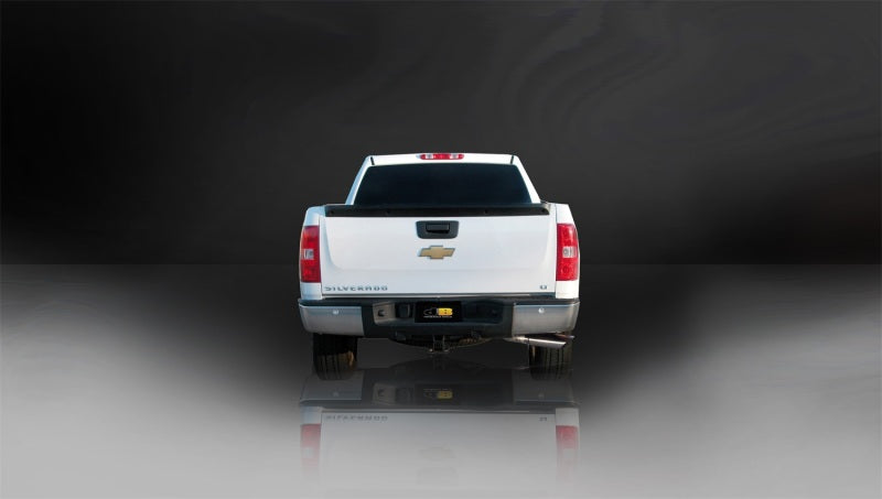 CORSA Performance 24261 Corsa 1999-2007 Chevrolet Silverado Reg. Cab/Short Bed 1500 4.8L V8 Polished Sport Cat-Back Exhaust
