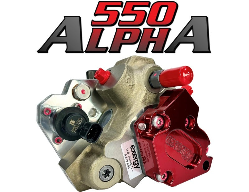 Exergy E04 20410 13-18 Late Dodge Cummins 6.7L 550 Alpha Stroker CP3 Pump (6.7C Based)