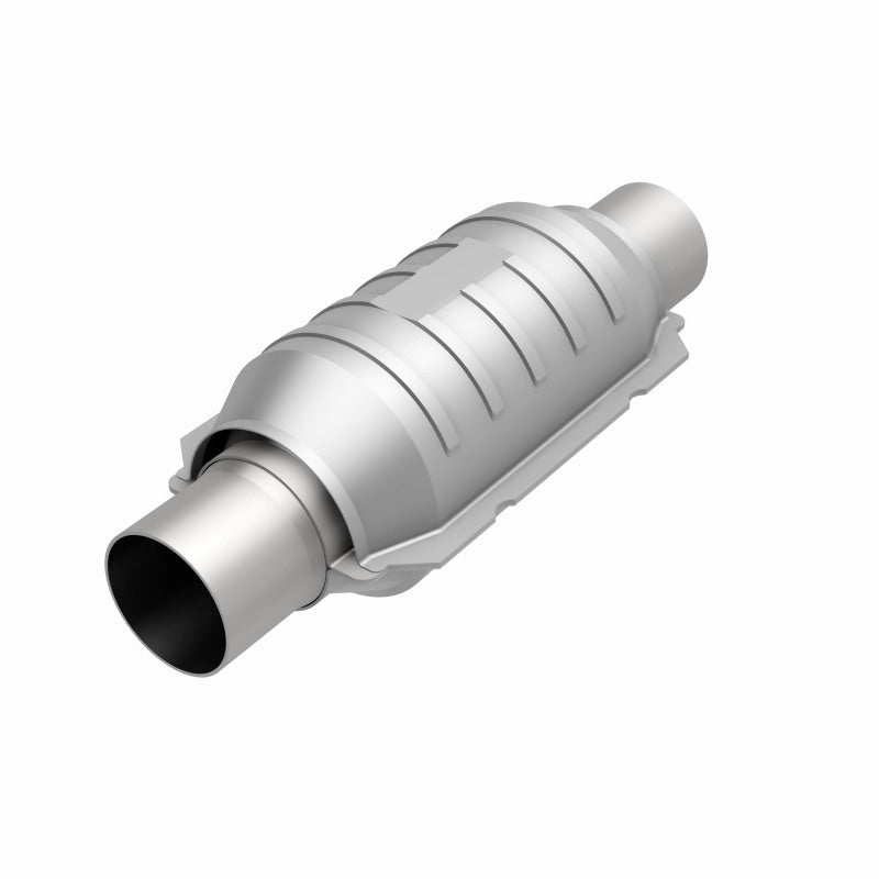 Magnaflow 51205 MagnaFlow Conv Univ 2.25in Inlet/Outlet Center/Center Round 9in Body L x 5.125in W x 13in Overall L