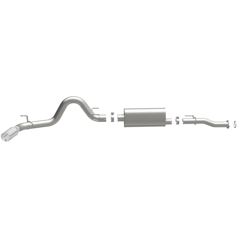 Magnaflow 19291 MagnaFlow Cat-Back 2016 Toyota Tacoma 3.5L V6 SS 3in Single Pass Side Exit Rear 4in Tip