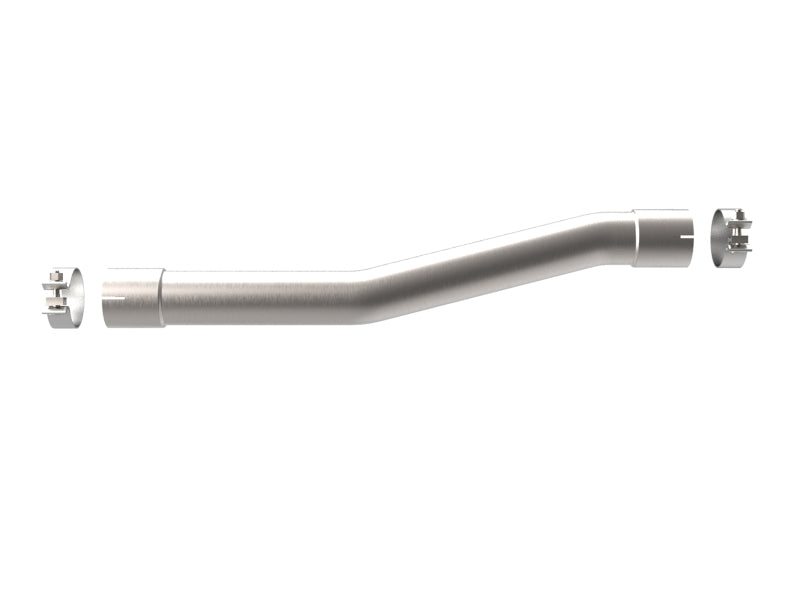 aFe 49C44121NM Apollo GT Series 409 Stainless Steel Muffler Delete Pipe GM Silverado/Sierra 1500 19-20 V8-5.3L