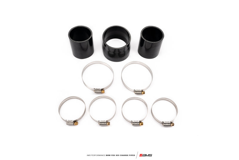 AMS AMS.39.09.0001-1 Performance 15-18 BMW M3 / 15-20 BMW M4 w/ S55 3.0L Turbo Engine Charge Pipes