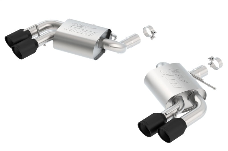 Borla 11921CB 16-18 Chevy Camaro V8 SS AT/MT ATAK Rear Section Exhaust w/o Dual Mode Valves Ceramic Black