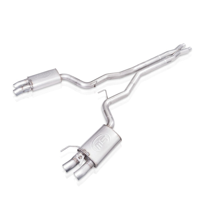 Stainless Works GT350CBXFCR 2015+ Ford Shelby GT350 Redline Factory Connect X-Pipe Catback Exhaust w/Valves