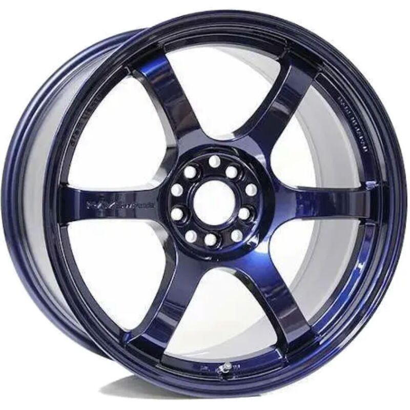 Gram Lights WGIX38DEBP 57DR 18x9.5 +38 5-100 Eternal Blue Pearl Wheel (Min Order Qty 20)