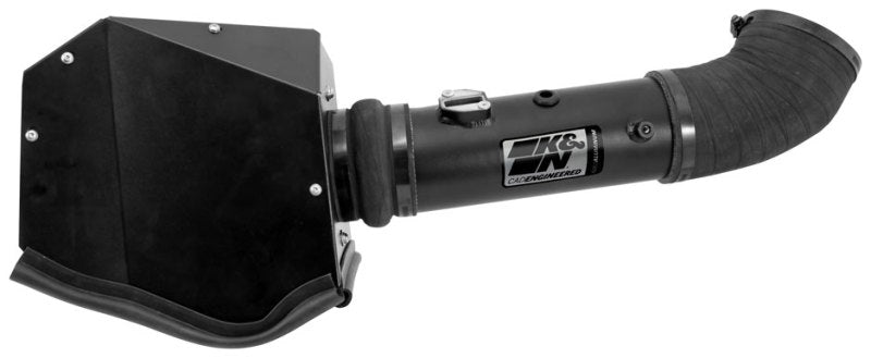 K&N Engineering 71-2582 K&N 11-13 Ford F250/F350/F450/F550 Super Duty 6.7L V8 DSL Black Performance Intake Kit