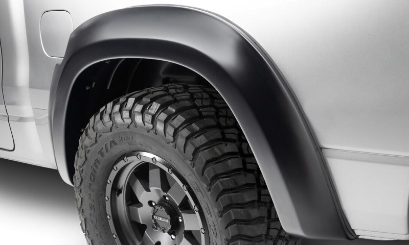 Bushwacker 50926-02 19-22 RAM 1500 (Excl. Rebel/TRX) 67.4 & 76.3in Bed Extend-A-Fender Flares 4pc - Smth Blk