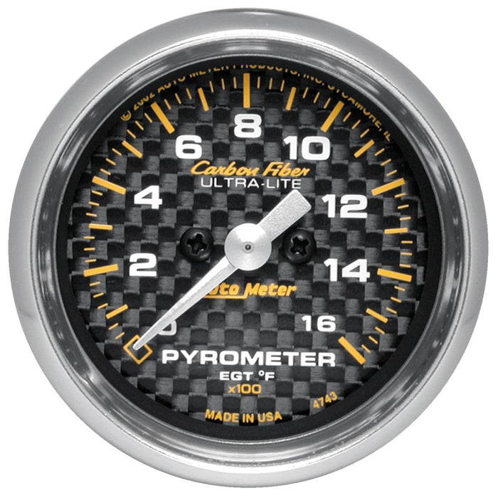 Autometer ATM4744 2-1/16in C/F 1600 Degree Pyrometer