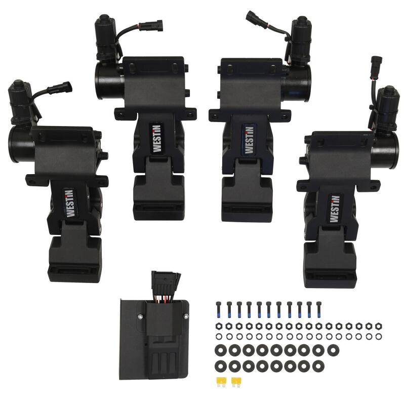 Westin 29-23945 15-25 Ford F-150 SuperCrew / 17-25 F-250/350 CrewCab Pro-e Running Boards - Tex. Blk