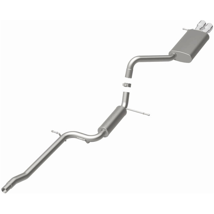 Magnaflow 15486 MagnaFlow Performance Cat-Back Exhaust System Dual Straight Drive Side Rear Exit 11-14 VW Jetta 2.0L