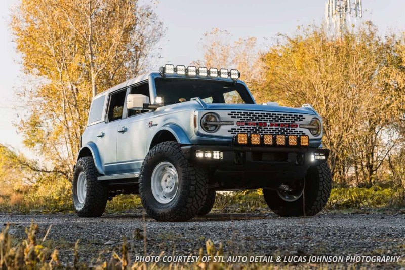 Diode Dynamics DD7235 Bronco SS5 6-Pod CrossLink Grille Lightbar Kit Sport - White Combo