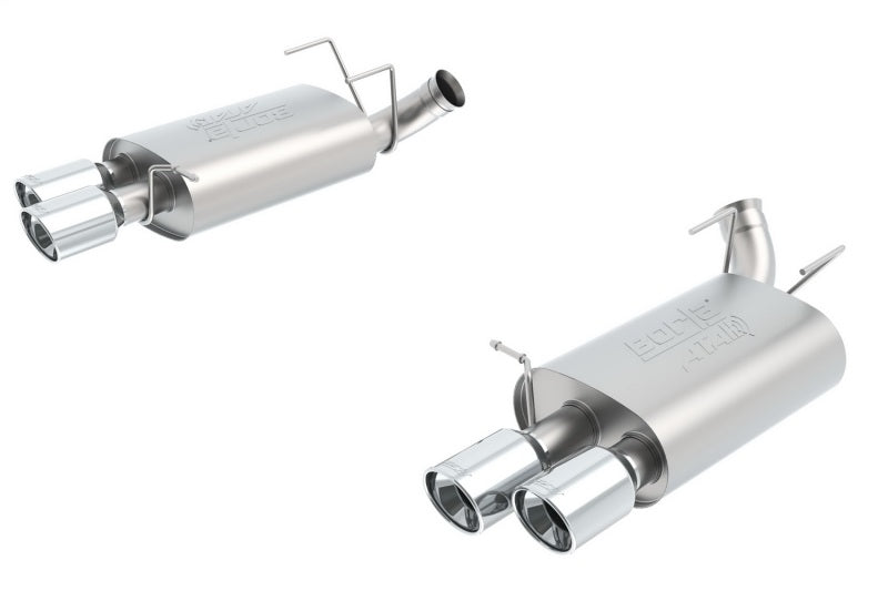 Borla 11831 13-14 Mustang Shelby GT500 GT 5.8L V8 RWD Dual Split Rear Exit ATAK Exhaust Rear Section Only
