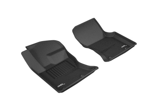 3D MAXpider L1JG01211509 2017-2020 Jaguar/Land Rover F-Pace/Range Rover Velar Kagu 1st Row Floormat - Black
