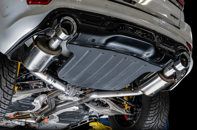 AWE Tuning 3015-32123 2020 Jeep Grand Cherokee SRT Touring Edition Exhaust - Chrome Silver Tips