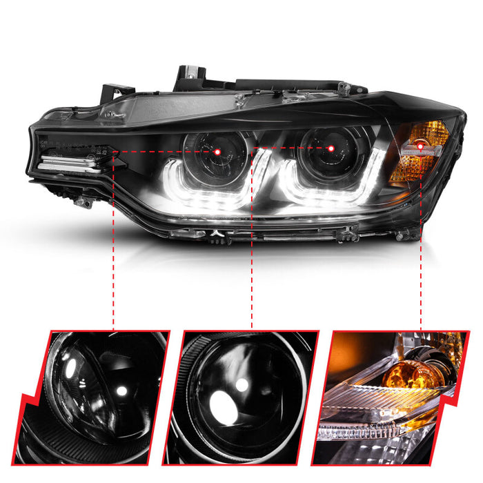 ANZO 121504 ANZ LED/Projector Headlights