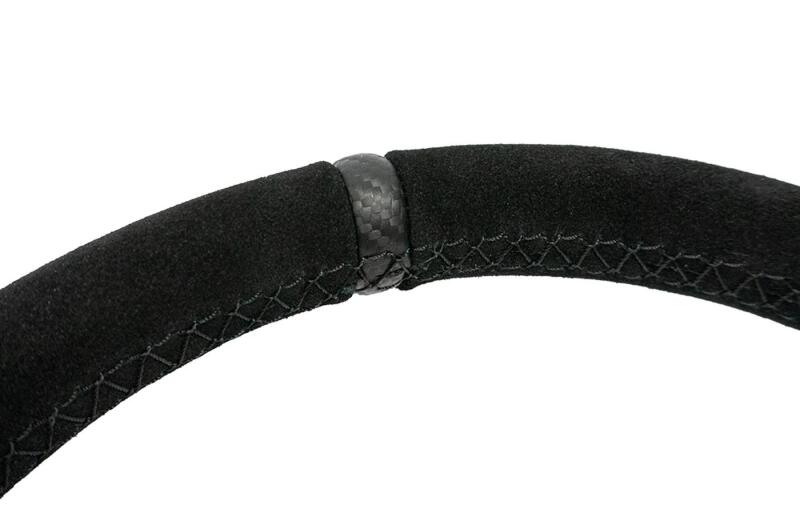 PRP Seats G250-H PRP Heated Comp-R Suede Steering Wheel - Black